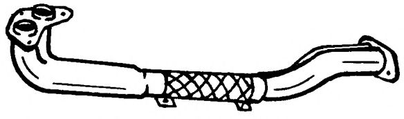 Труба выхлопного газа SIGAM 24111