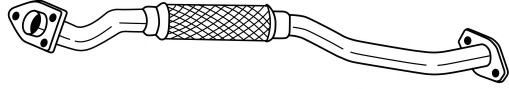 Труба выхлопного газа SIGAM 38138