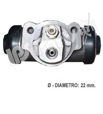 Колесный тормозной цилиндр IPS Parts ICL-4616