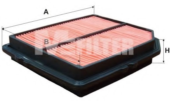 Воздушный фильтр MFILTER K 242