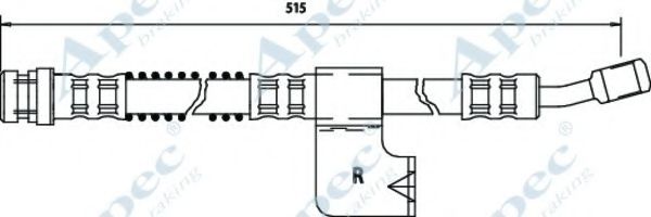 Тормозной шланг PAGID 70364