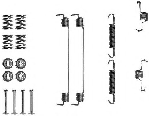 Комплектующие, тормозная колодка HELLA PAGID 8DZ 355 200-671