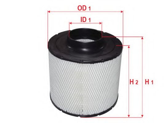 Воздушный фильтр SAKURA  Automotive AH-55040