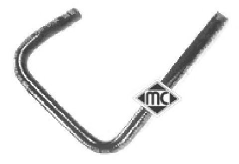 Шланг радиатора Metalcaucho 08250