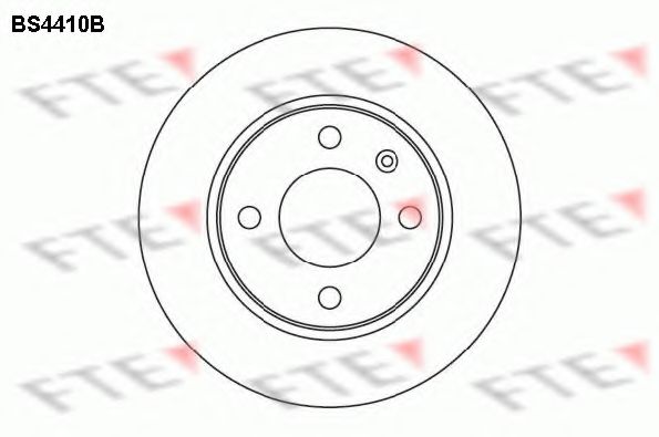 Тормозной диск FTE BS4410B