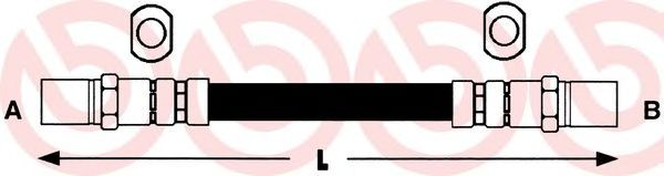 Тормозной шланг BREMBO T 23 097