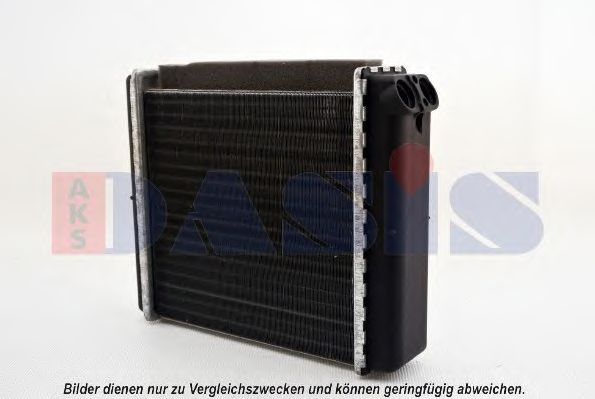 Теплообменник, отопление салона AKS DASIS OL6206