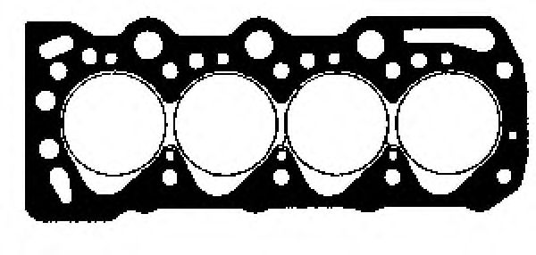 Прокладка, головка цилиндра GLASER H17610-10