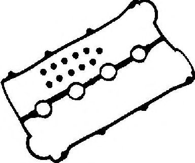 Комплект прокладок, крышка головки цилиндра GLASER V37948-00