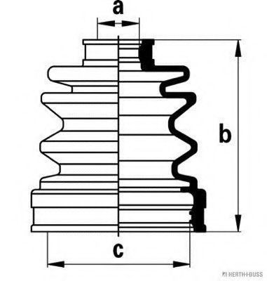 Комплект пылника, приводной вал MAGNETI MARELLI 600000066180