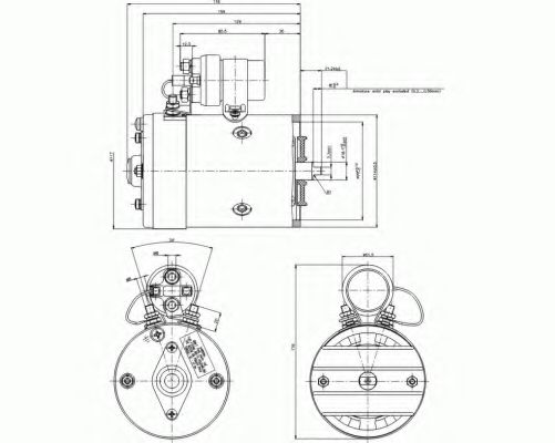 Электродвигатель DELCO REMY 19024659