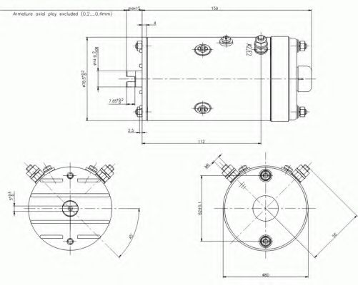 Электродвигатель DELCO REMY 19024686