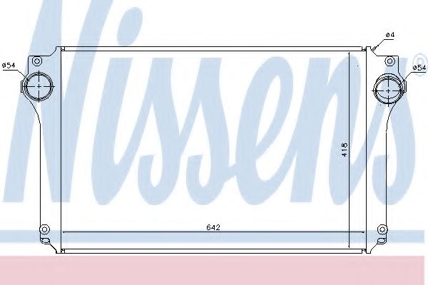 Интеркулер NISSENS 96614