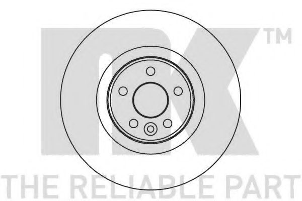 Тормозной диск NK 204856