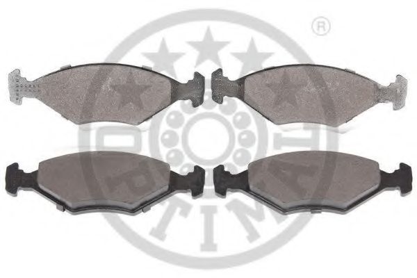 Комплект тормозных колодок, дисковый тормоз OPTIMAL 23218