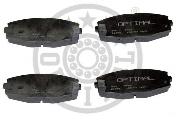 Комплект тормозных колодок, дисковый тормоз OPTIMAL 9452