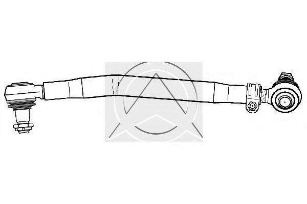 Продольная рулевая тяга SIDEM 44336