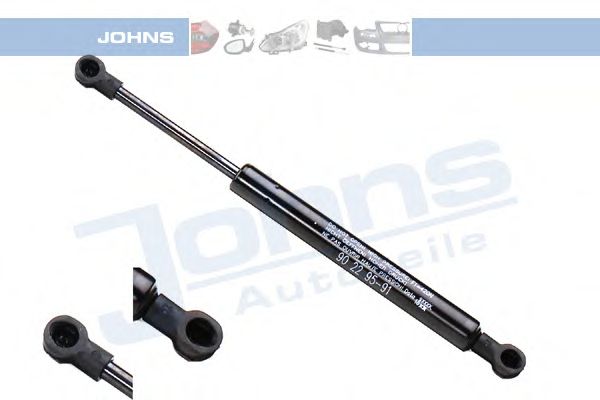 Газовая пружина, крышка багажник JOHNS 90 22 95-91