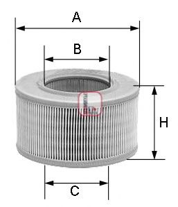 Воздушный фильтр SOFIMA S 3230 A