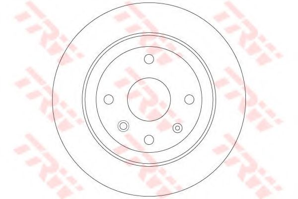 Тормозной диск TRW DF6360