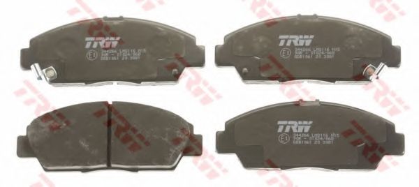 Комплект тормозных колодок, дисковый тормоз TRW 21880