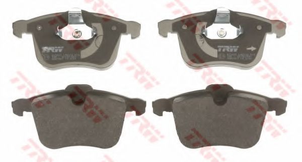 Комплект тормозных колодок, дисковый тормоз TRW 23404