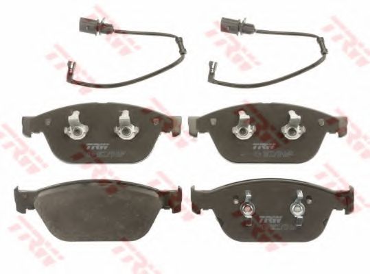 Комплект тормозных колодок, дисковый тормоз TRW 25161