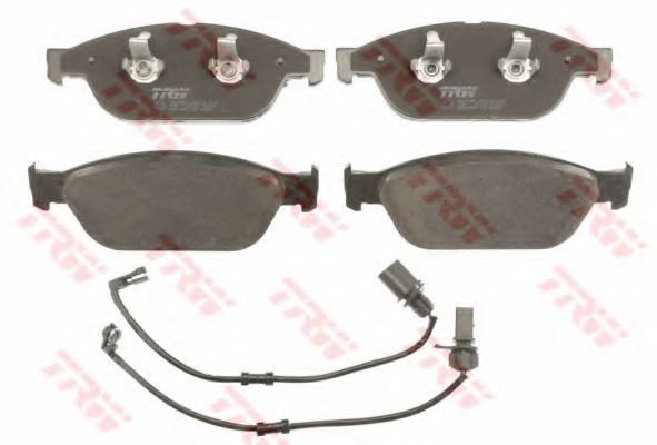 Комплект тормозных колодок, дисковый тормоз TRW 25158