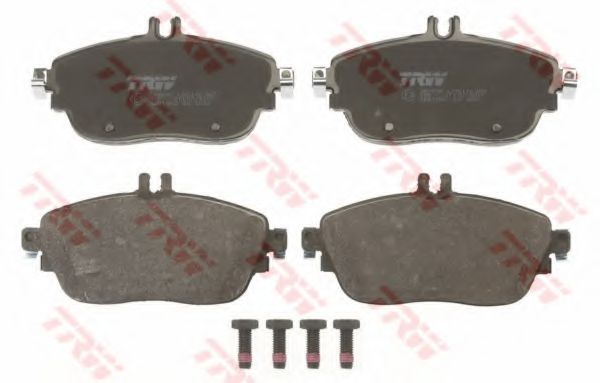 Комплект тормозных колодок, дисковый тормоз TRW 24869