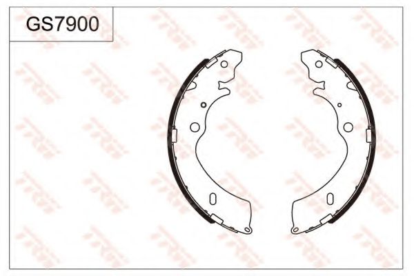 Комплект тормозных колодок TRW GS7900