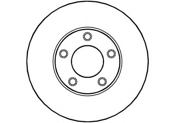 Тормозной диск NATIONAL NBD1320
