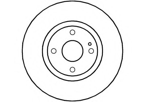 Тормозной диск NATIONAL NBD1431
