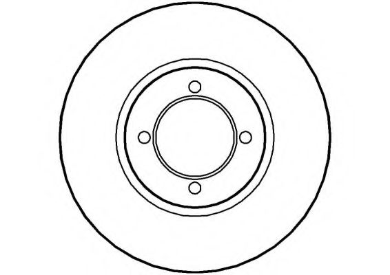 Тормозной диск NATIONAL NBD309