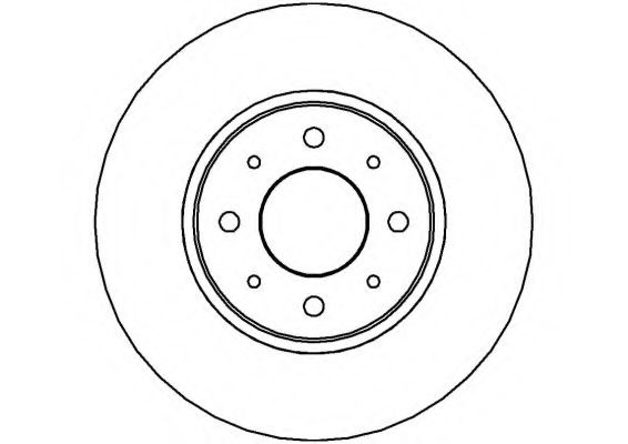 Тормозной диск NATIONAL NBD569