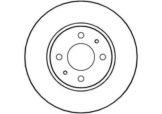 Тормозной диск NATIONAL NBD576