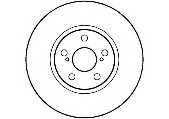 Тормозной диск NATIONAL NBD749