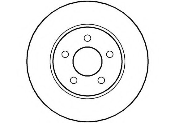 Тормозной диск NATIONAL NBD879