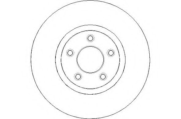 Тормозной диск NATIONAL NBD1699
