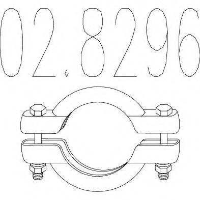 Соединительные элементы, система выпуска MTS 02.8296