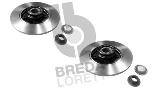 Тормозной диск BREDA  LORETT DFM0009