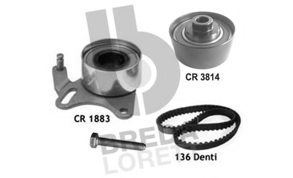 Комплект ремня ГРМ BREDA  LORETT KCD0024