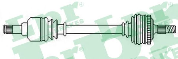 Приводной вал LPR DS52222