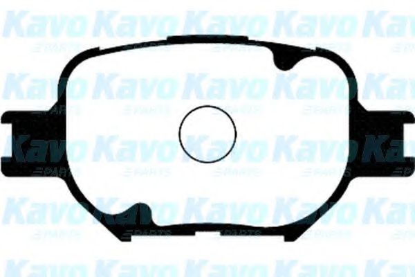 Комплект тормозных колодок, дисковый тормоз KAVO PARTS BP-9073