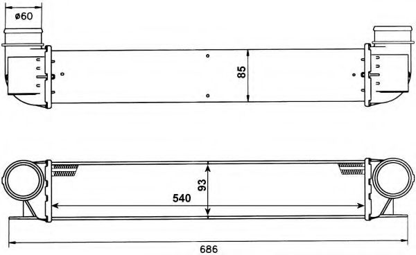 Интеркулер NRF 30129A