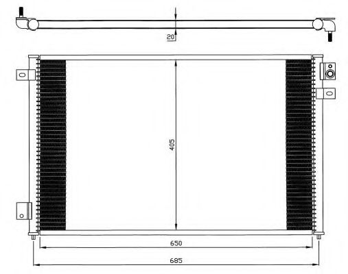 Конденсатор, кондиционер NRF 35567