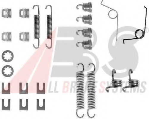 Комплектующие, тормозная колодка A.B.S. 0545Q