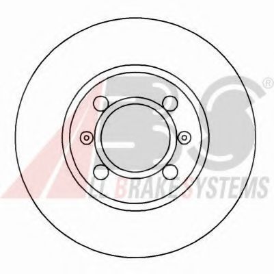 Тормозной диск A.B.S. 15011