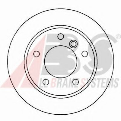 Тормозной диск A.B.S. 16339