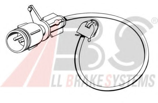 Сигнализатор, износ тормозных колодок A.B.S. 39574
