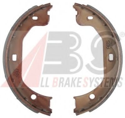 Комплект тормозных колодок, стояночная тормозная система A.B.S. 9356